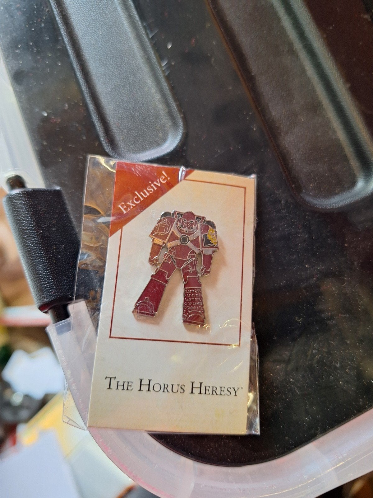 Horus Heresy Space Marine MKIV Maximus Power Armour Badge, Ophalen of Verzenden, Nieuw
