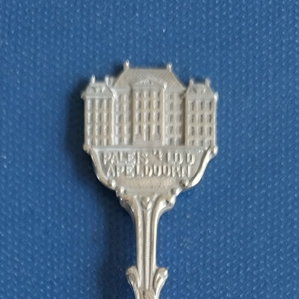 verzilverd lepeltje Paleis 't Loo, Apeldoorn (AC 90), Ophalen of Verzenden