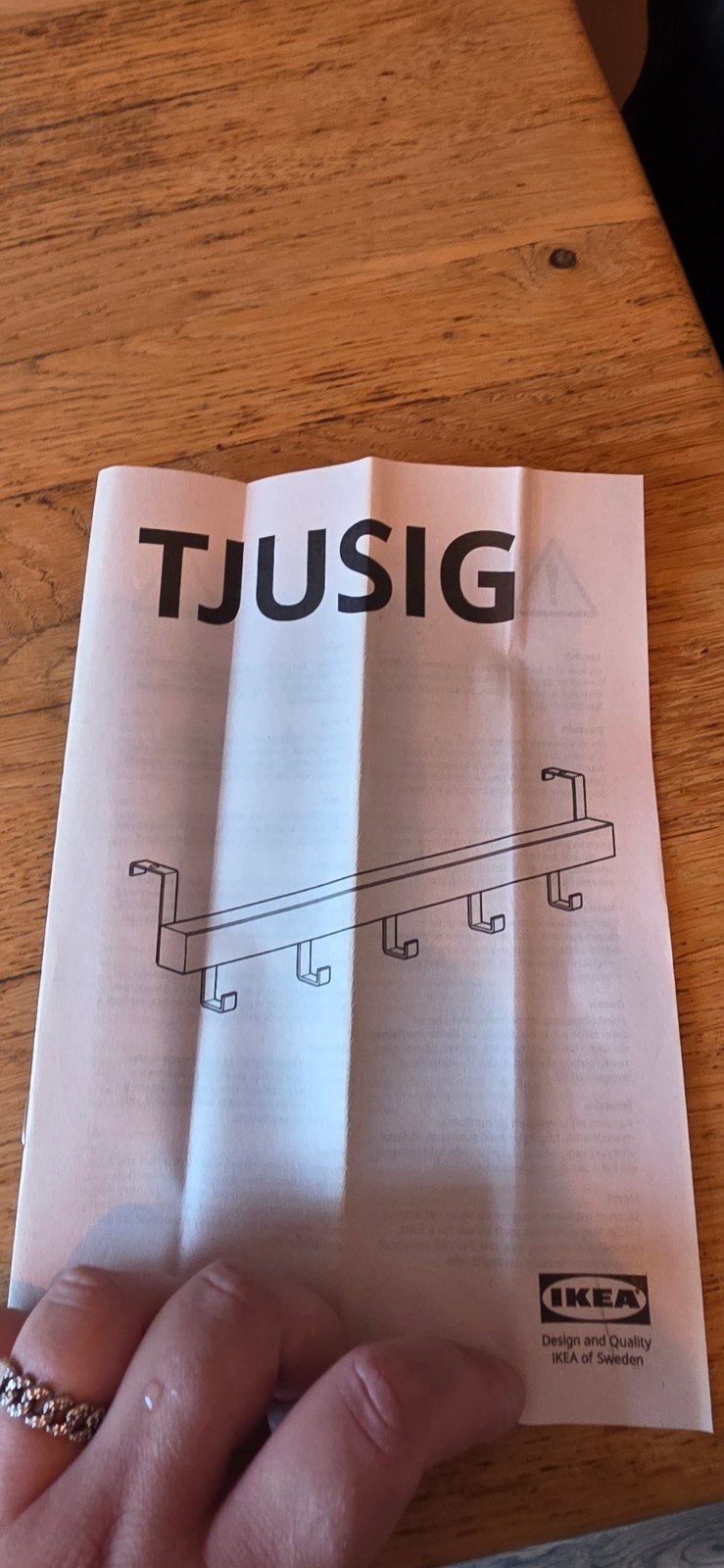 Kapstok ikea nieuw, Huis en Inrichting, Woonaccessoires | Kapstokken, Wandkapstok, Nieuw, Ophalen of Verzenden, Minder dan 100 cm