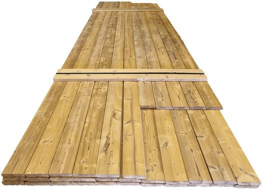 Planken- latten 18x85 / geborsteld / thermowood - nr: tp218, Tuin en Terras, Palen, Balken en Planken, Ophalen, Nieuw, 250 cm of meer