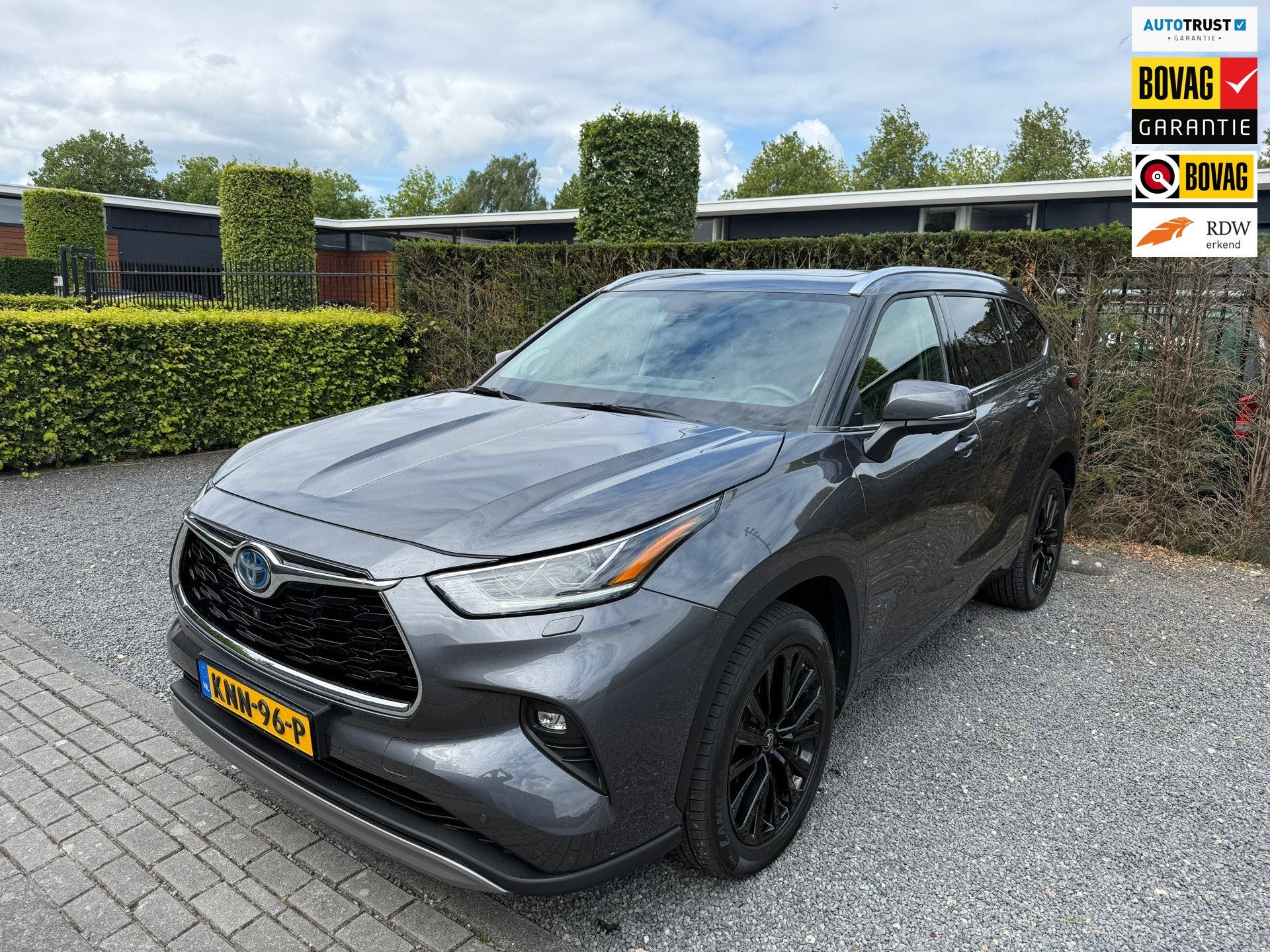 Toyota Highlander 2.5 AWD Hybrid Premium - 7zits - JBL - Pan, Auto's, Toyota, Automaat, Gebruikt, 7 stoelen, Bedrijf