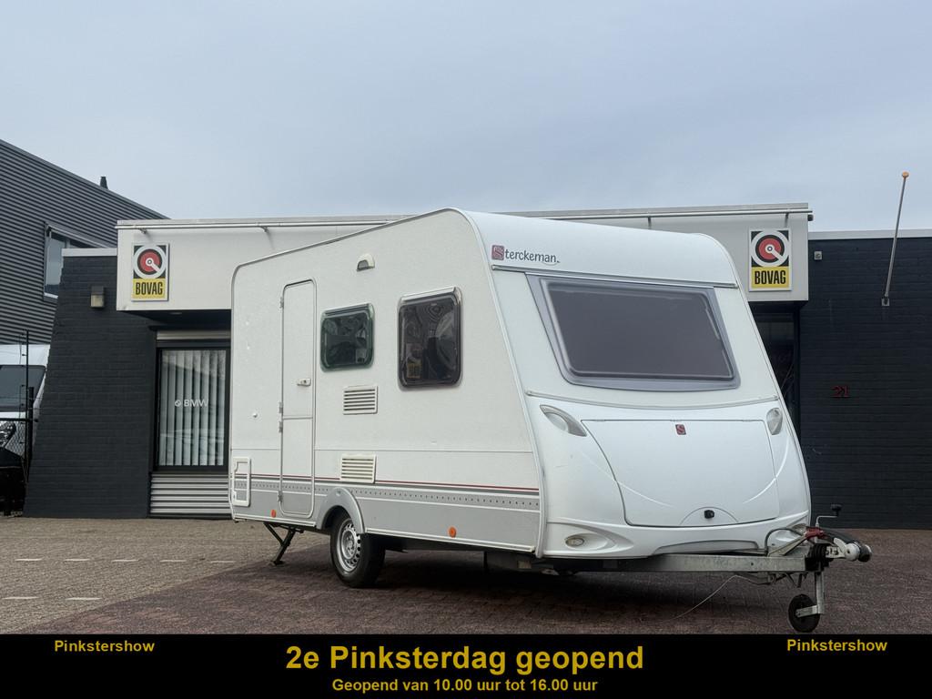 Sterckeman EVOLUTION 390CP dwarsbed zeer compacte caravan, Sterckeman, Bedrijf, 750 - 1000 kg, Koelkast