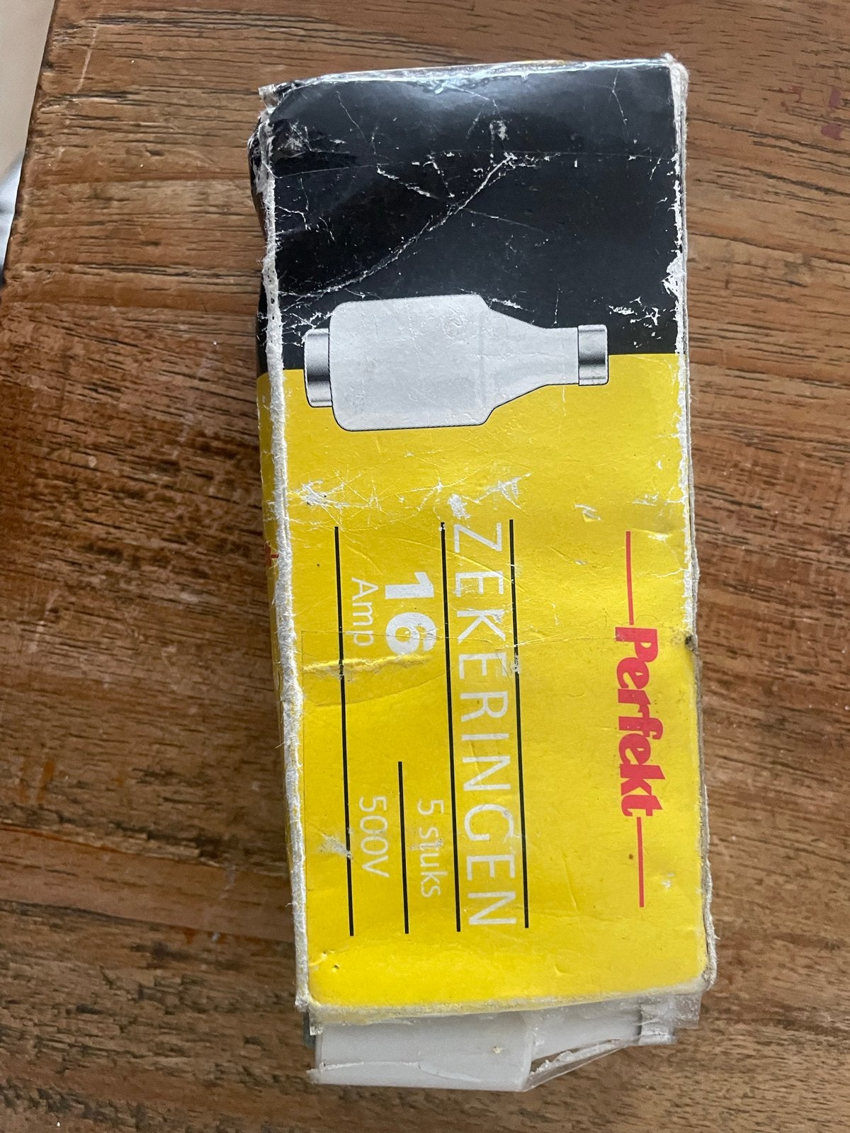 PerfeKt Zekeringen 16 Amp 500V - 5 stuks, Ophalen, Nieuw, Overige merken, Overige typen