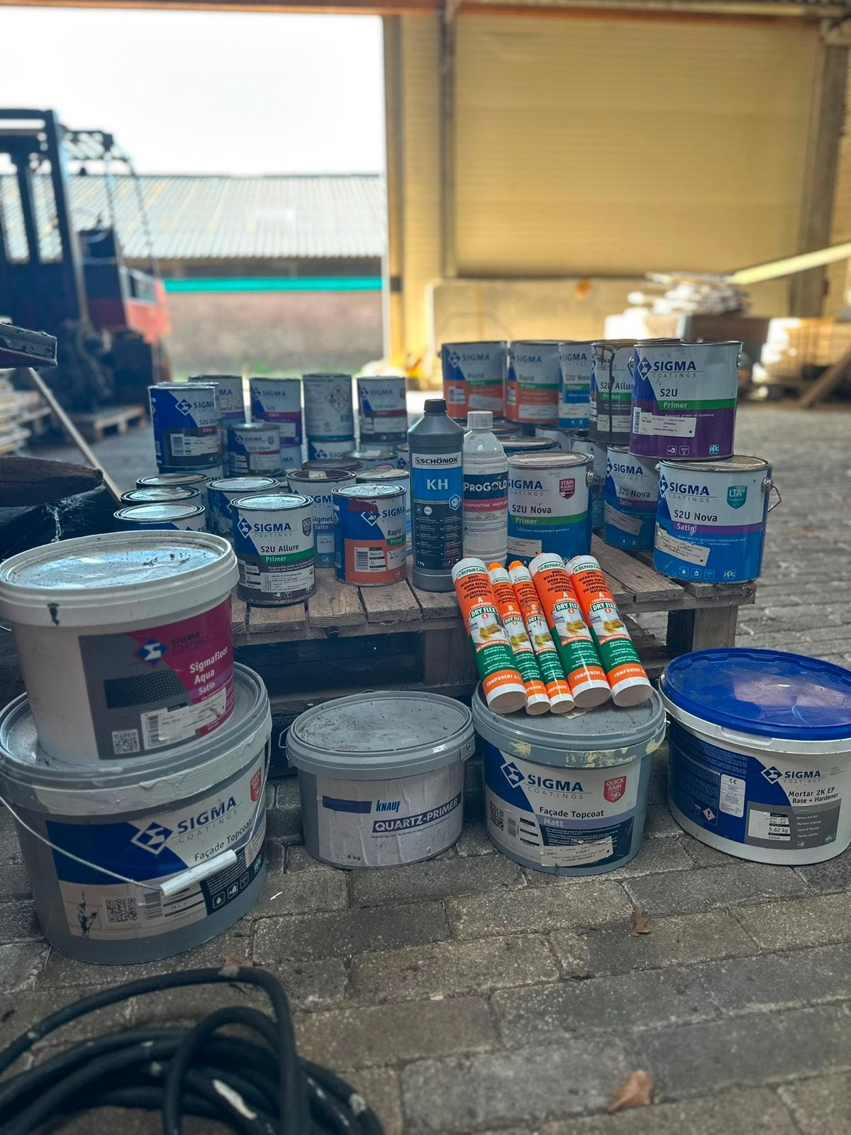Sigma verf: Nieuwe en aangebroken potten (diverse RAL), Ophalen, Overige kleuren, Minder dan 5 liter, Verf