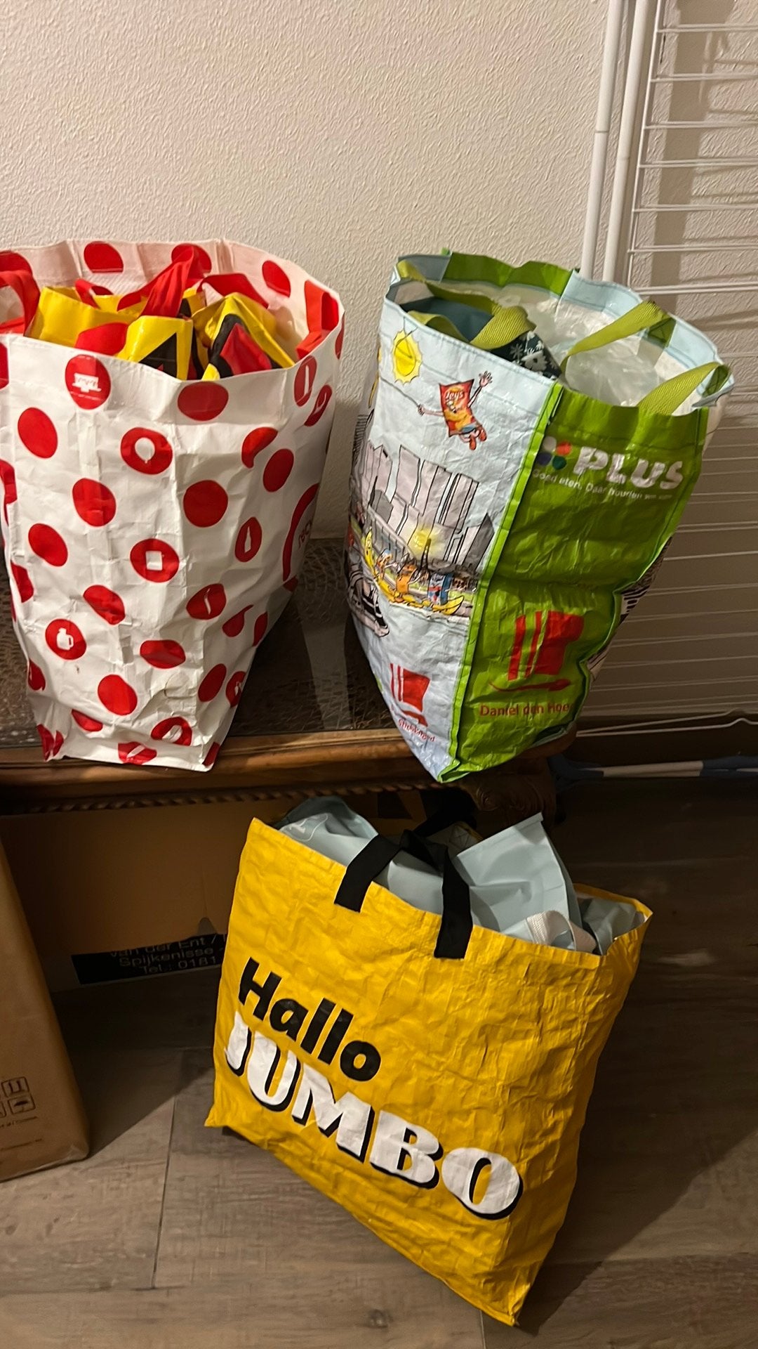 Gratis afhalen, diverse bigshoppers, Ophalen