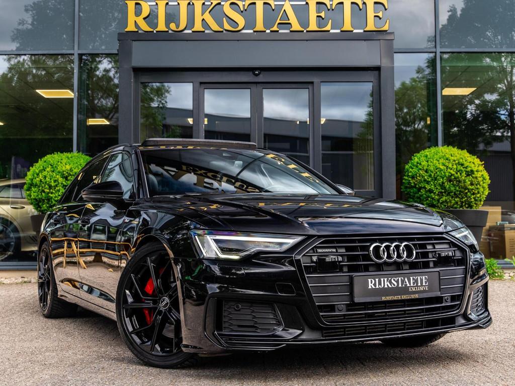 Audi A6 Avant 55 TFSIe Quattro Pro Line S Competition|PANO, Auto's, Audi, Automaat, Gebruikt, 4 cilinders, Zwart