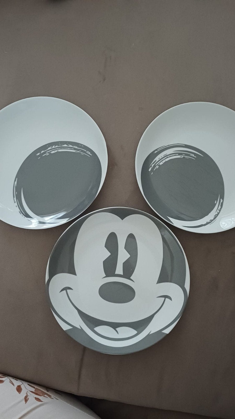 Butlers Disney Mickey Mouse borden - set van 3, Huis en Inrichting, Keramiek, Ophalen of Verzenden, Zo goed als nieuw, Bord(en)