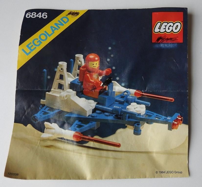 Lego 6846 Space  1984, Verzenden, Gebruikt