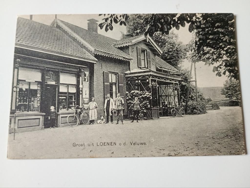 Loenen Veluwe Café Brouwer 1931, Ophalen of Verzenden, 1920 tot 1940, Gelopen, Gelderland