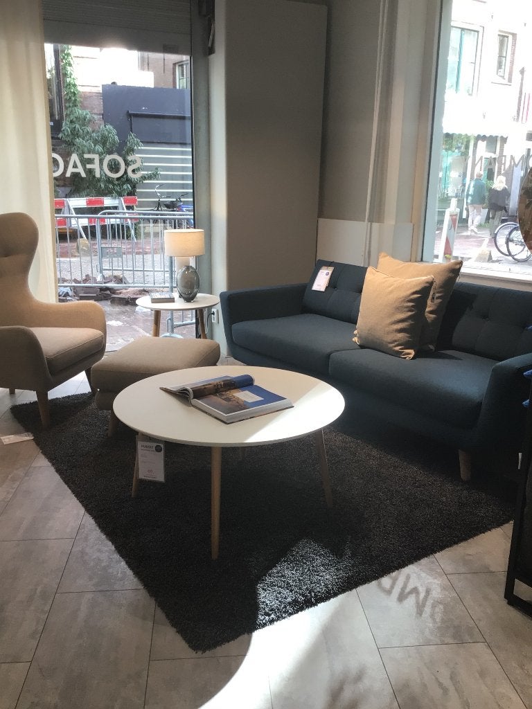 Salontafel Hubert %70 korting!, Ophalen, Gebruikt, 100 tot 150 cm, Eikenhout