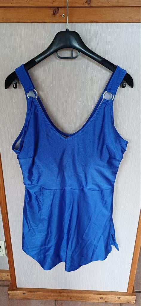 PlusSize Badpakjurk, Kleding | Dames, Badmode en Zwemkleding, Ophalen of Verzenden, Zo goed als nieuw, Blauw, Overige typen