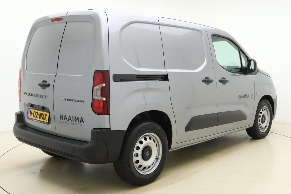 Peugeot e-Partner 136 L1 50 kWh | Climate Control | Cruise C, 330 km, Origineel Nederlands, Grijs, 2 stoelen