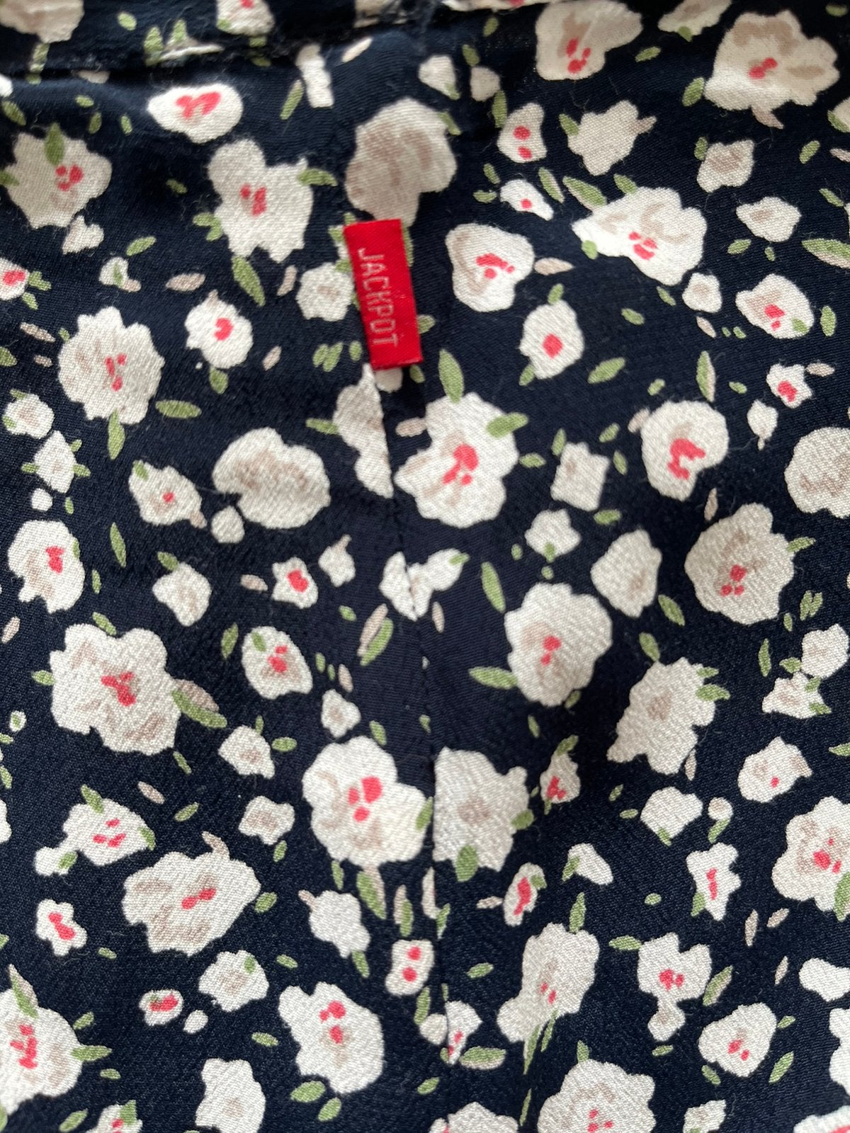 Gezocht: rok van Jackpot van deze stof, Blauw, Ophalen of Verzenden, Zo goed als nieuw, Maat 36 (S)