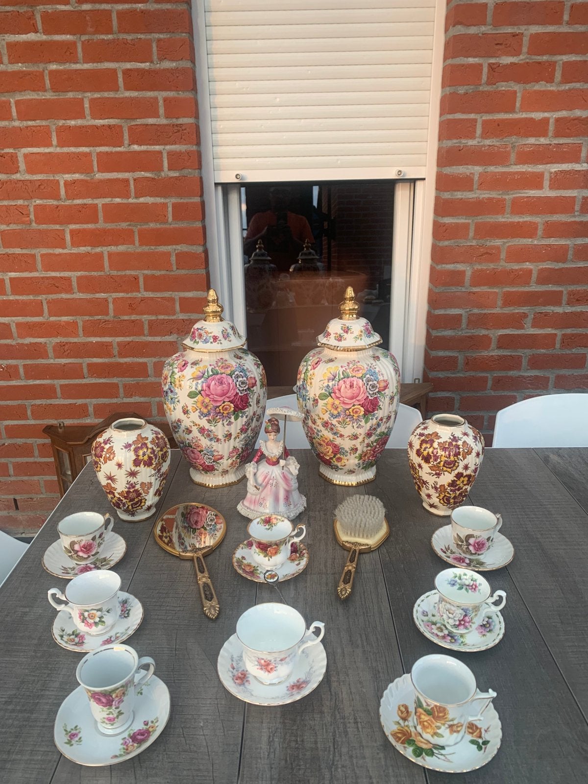 Antiek vazen en koffiekoppen, Ophalen of Verzenden