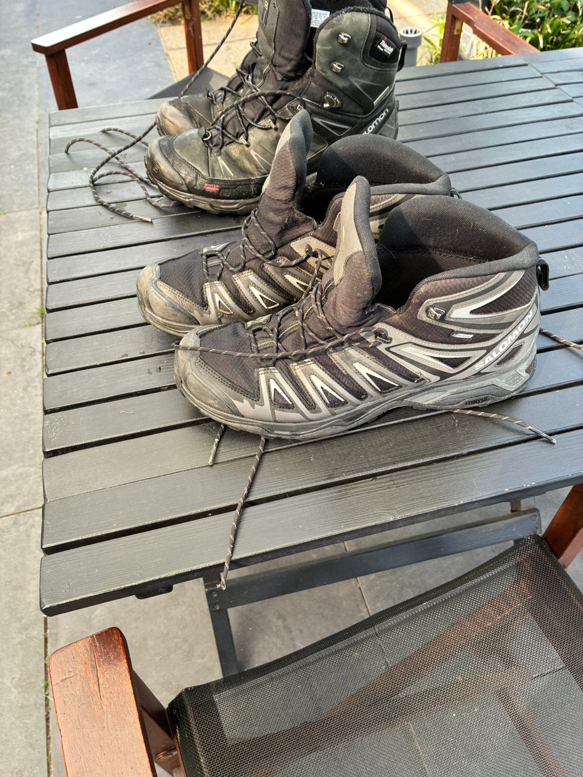 Salomon wandelschoenen mt 48, Ophalen of Verzenden, Gebruikt, Schoenen