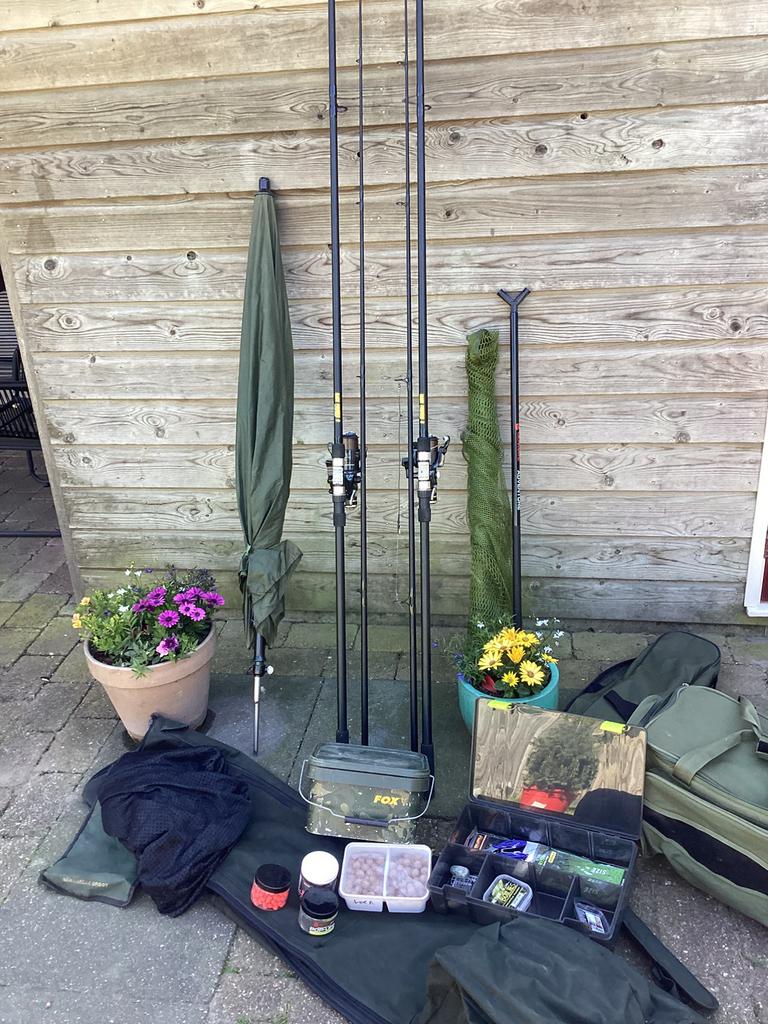 Hele nette karperset, Ophalen, Zo goed als nieuw, Complete set