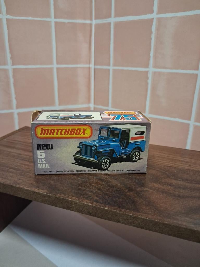Matchbox N5 : U.S. mail truck, Ophalen of Verzenden, Nieuw, Auto, Overige merken