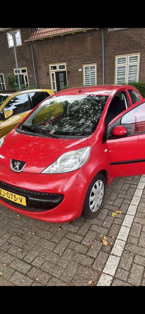 Peugot 107 2009 141xxx Rood, Ophalen of Verzenden, Gebruikt