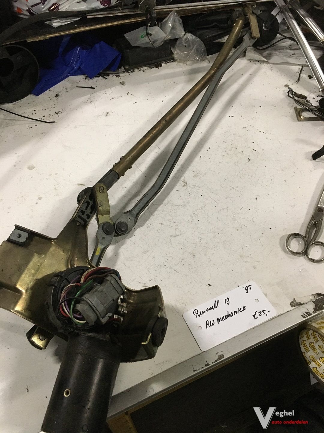 Renault 19   1995 Ruitenwisser mechaniek met motor, Gebruikt, -, -, Ophalen of Verzenden