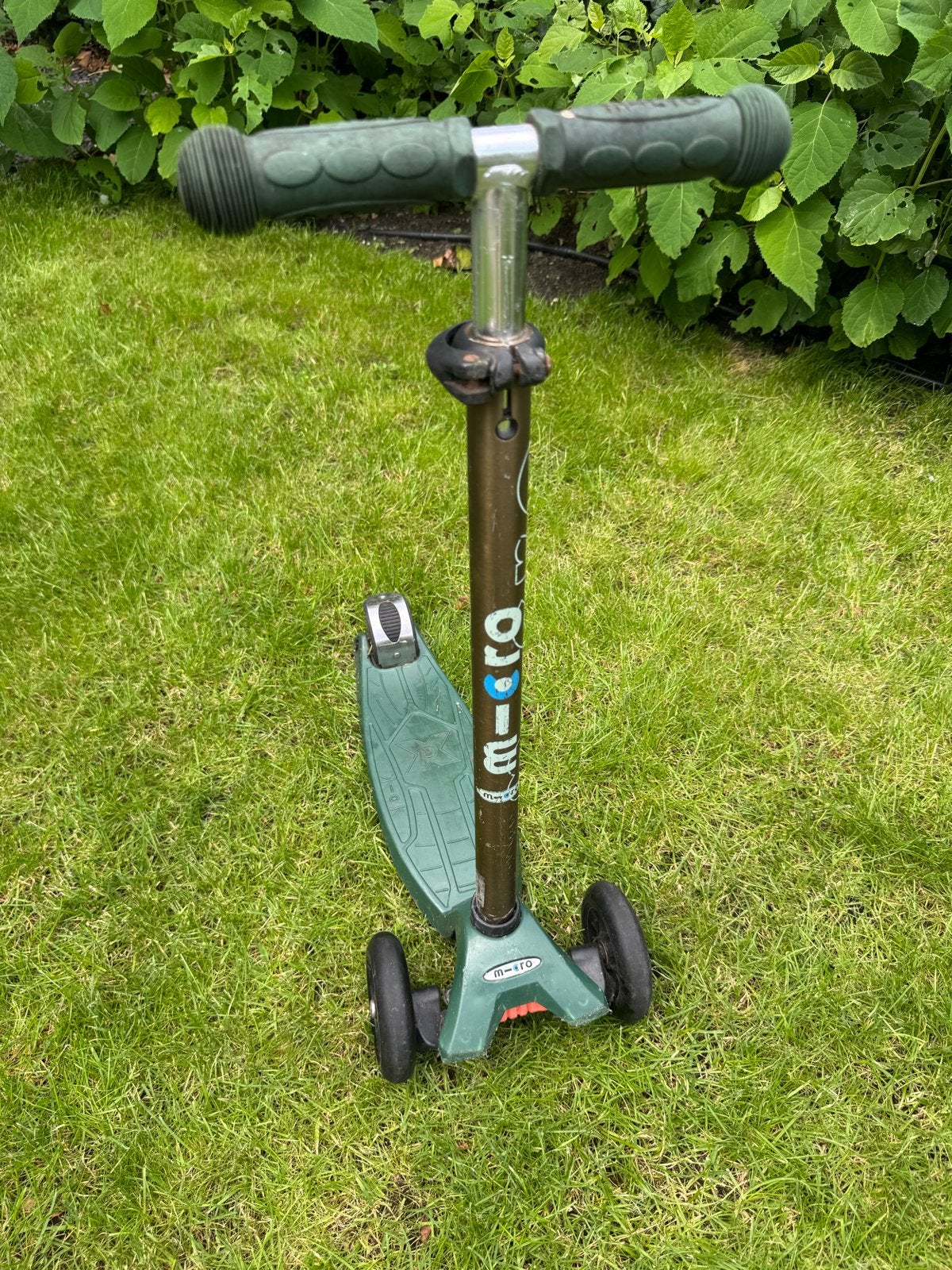 Groene Micro Maxi Deluxe, Ophalen, Gebruikt, Gewone step