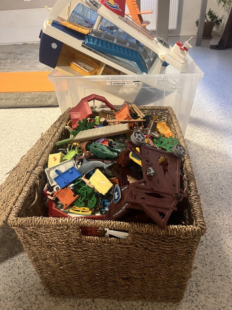 Playmobil 11 kg - ongesorteerd (zie foto's van boekjes), Ophalen, Gebruikt, Losse onderdelen, Overige typen