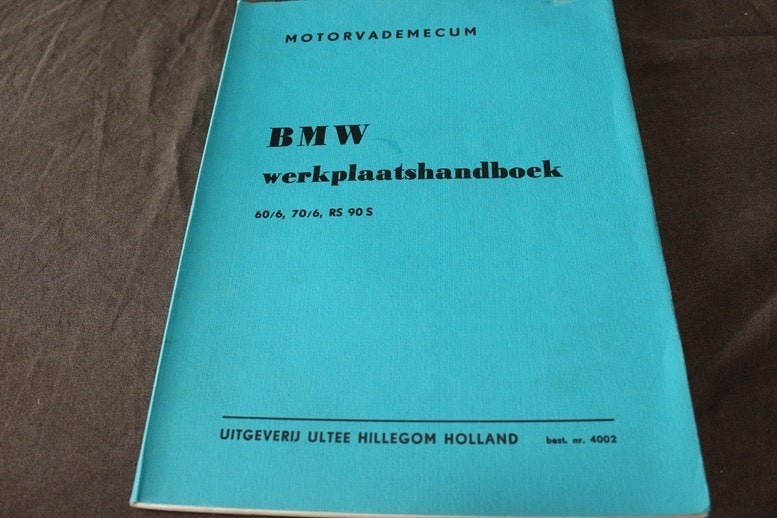 BMW R60/6 R75/6 R90 S werkplaatsboek R 60 R75 R 90S, Ophalen of Verzenden, BMW