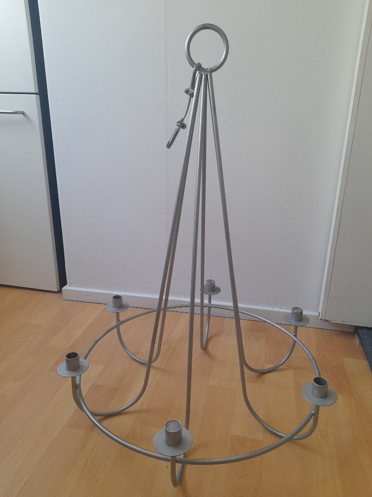 kroonluchter, Huis en Inrichting, Lampen | Kroonluchters, Ophalen, Gebruikt, Metaal