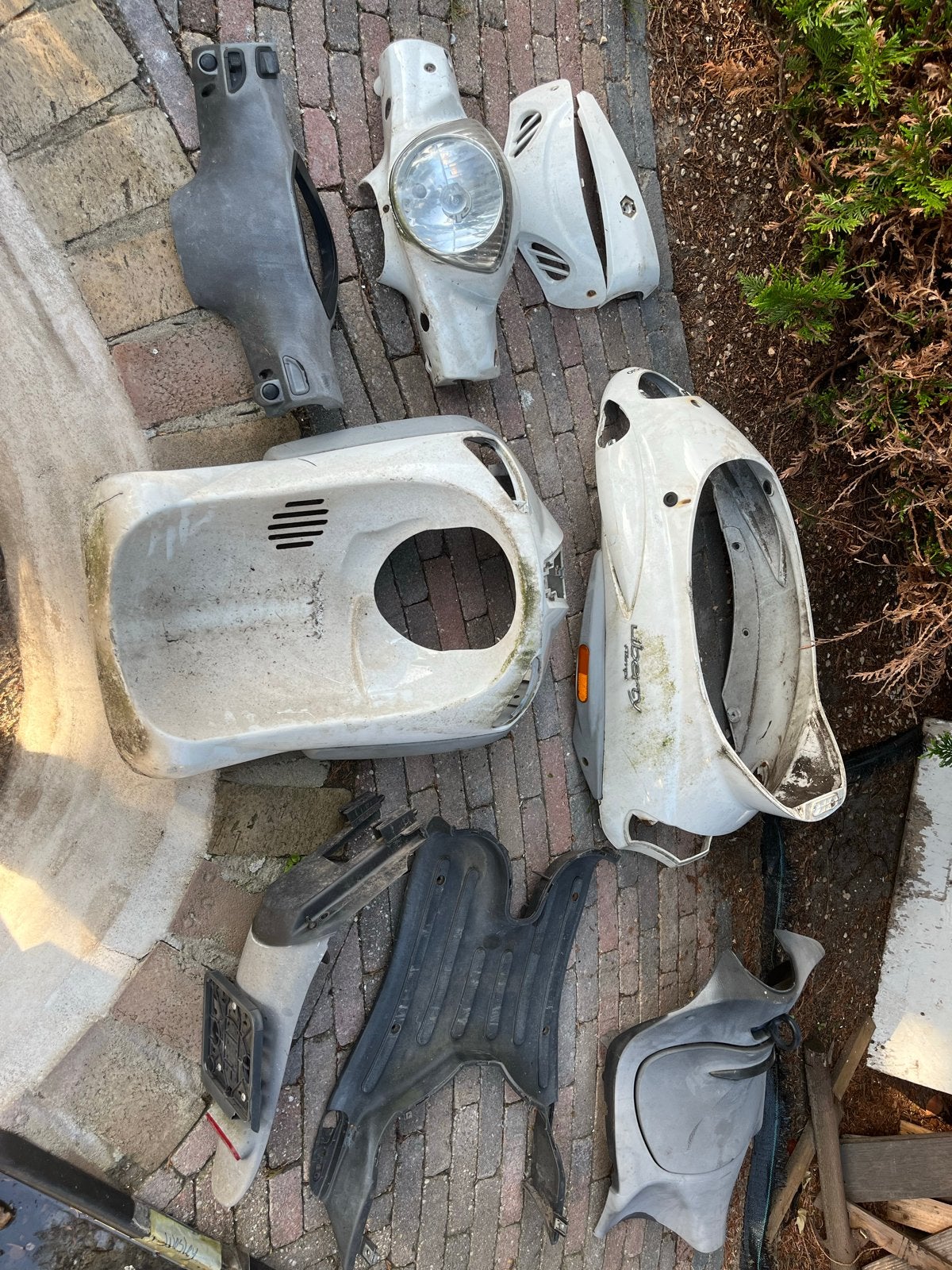 Piaggio Liberty Kappenset Compleet - Gebruikt, Ophalen, Gebruikt, Kap, Piaggio