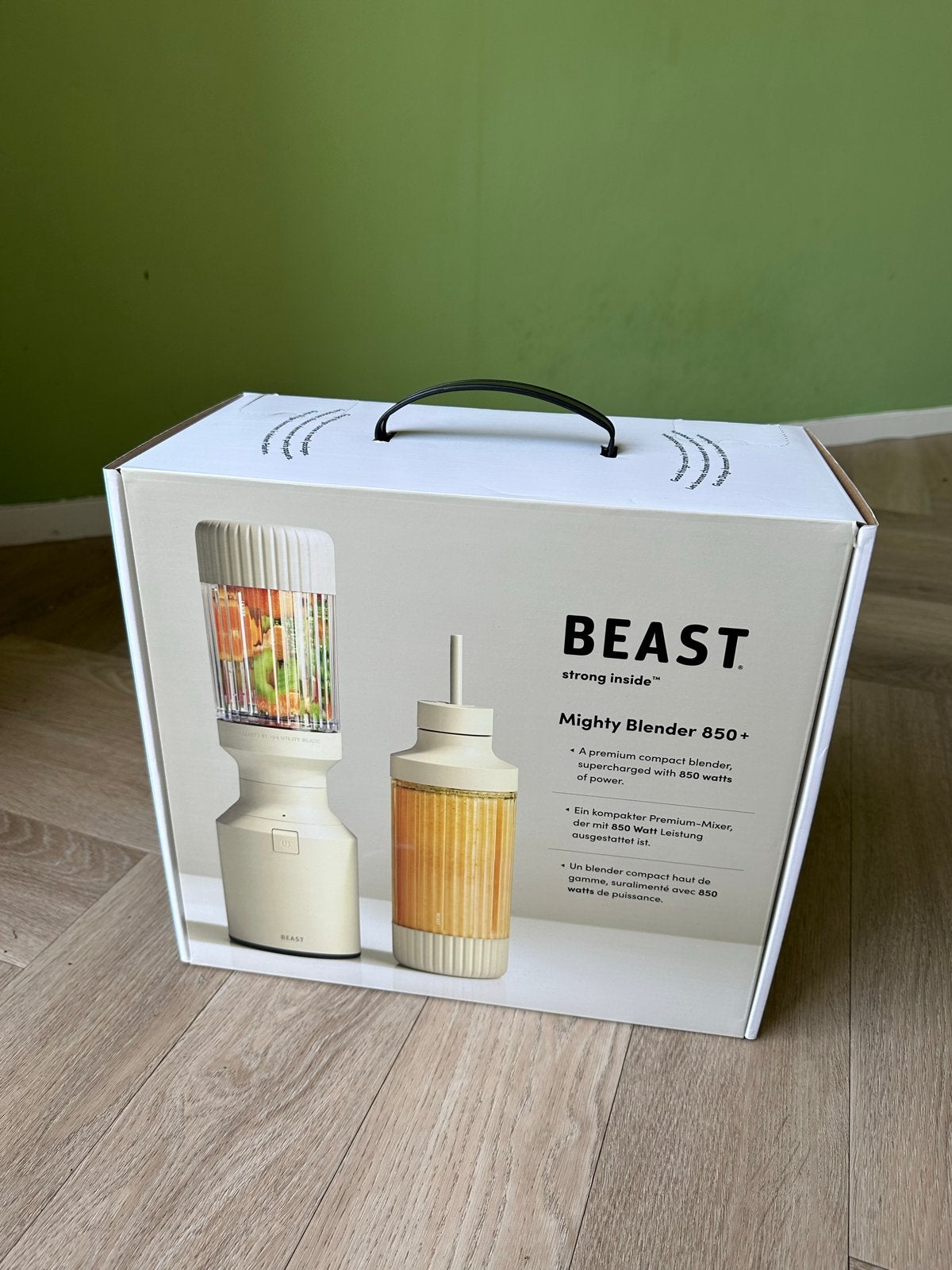 BEAST Mighty Blender 850+ - Krachtige Blender, Nieuw in doos, Ophalen of Verzenden, Nieuw, Blender