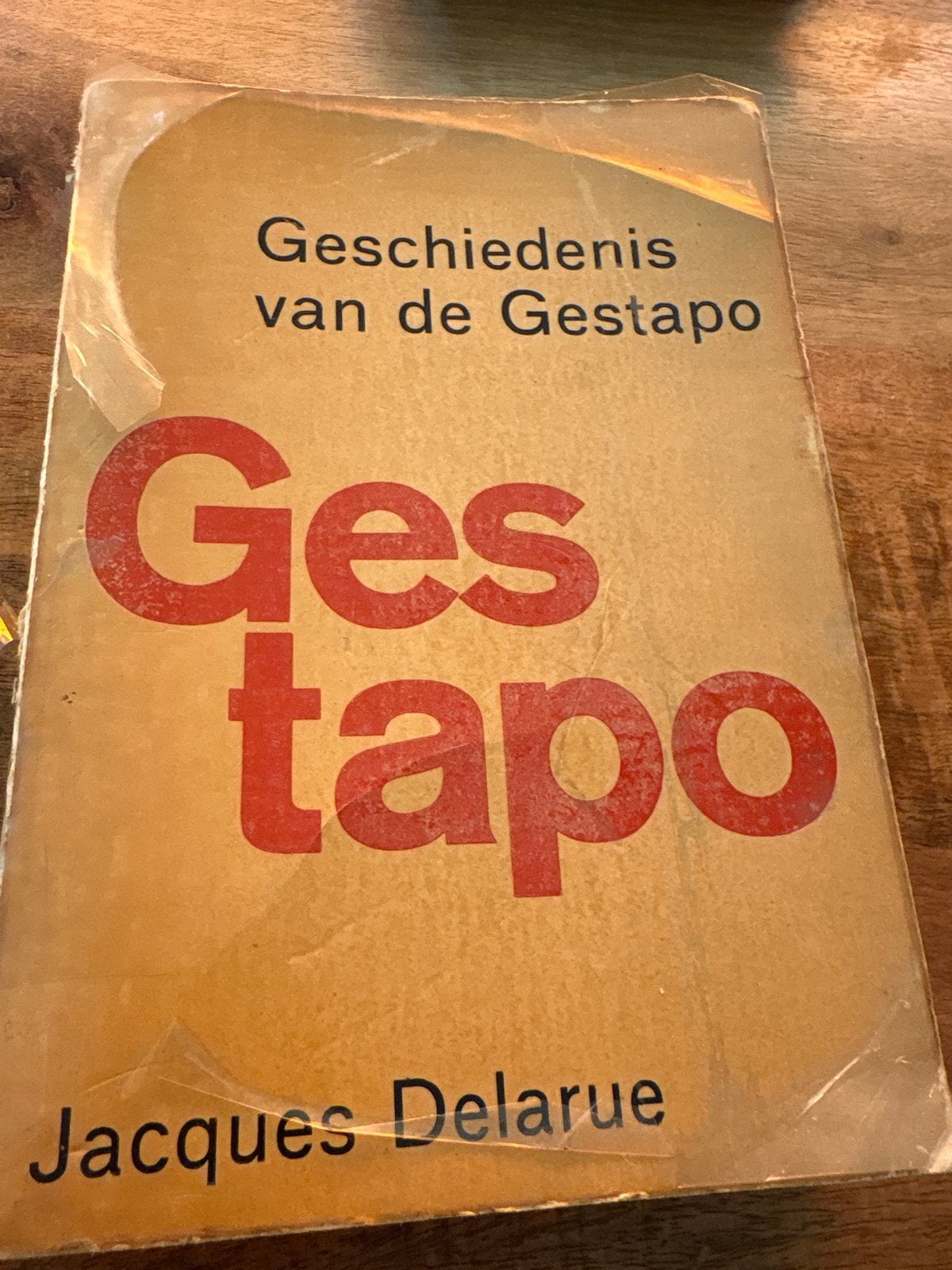 Geschiedenis van de Gestapo - Jacques Delarue, Verzenden, 20e eeuw of later, Gelezen, Europa