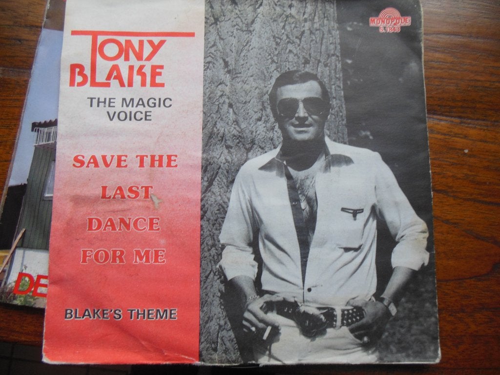 single tony blake save the last dance for me 45rpm jukebox, Gebruikt, 7 inch, Ophalen of Verzenden, Pop