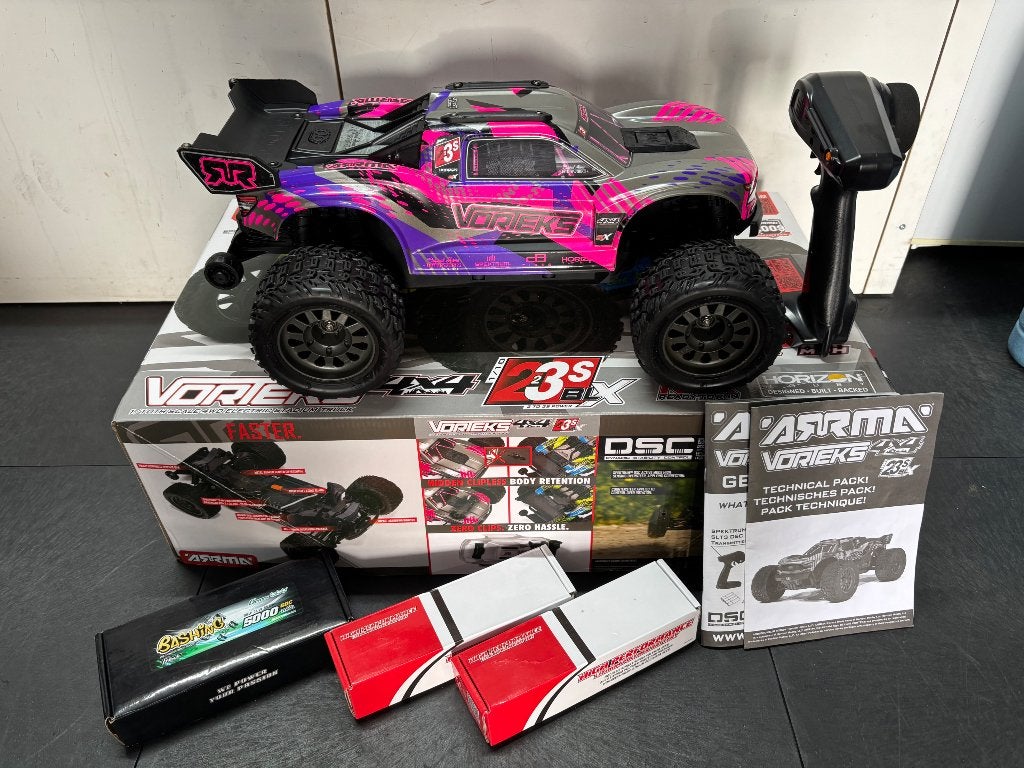 Arrma Vorteks 223S BLX 4x4, Elektro, Verzenden, Auto offroad, Zo goed als nieuw