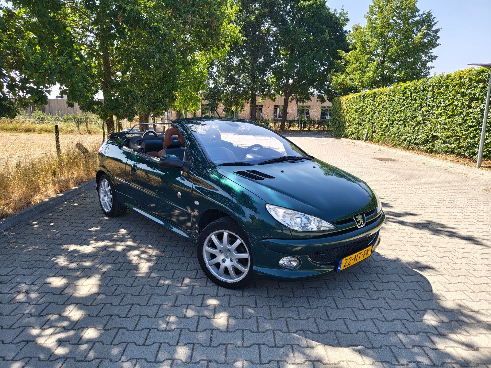 Peugeot 206 Cabrio | Roland Garros Edition | 1.6 16V CC 2004, Auto's, Peugeot, Voorwielaandrijving, 4 cilinders, Cabriolet, 4 stoelen