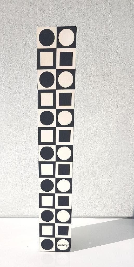 Victor Vasarely - NB 31 sculptuur - 1970 - gesigneerd, Ophalen of Verzenden
