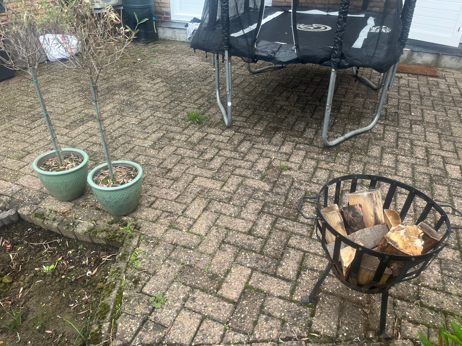 Gratis klinkers, 30 m2, Ophalen, Gebruikt, Klinkers, 10 m² of meer