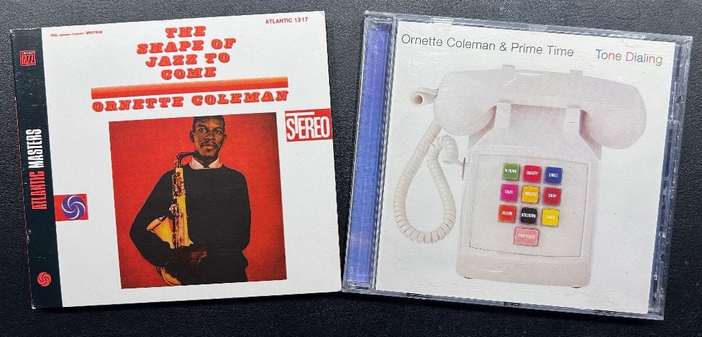 ORNETTE COLEMAN - The shape of jazz & Tone dialing ( 2 CDs ), Ophalen of Verzenden, Zo goed als nieuw, Jazz