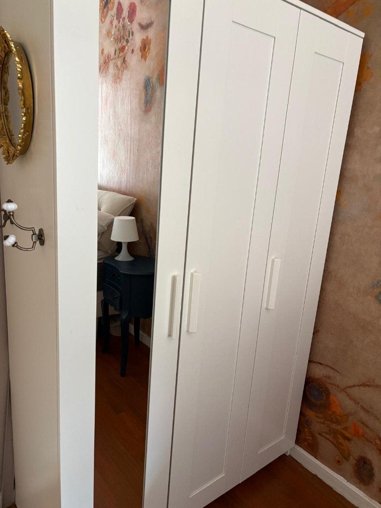 Kledingkast, Huis en Inrichting, Ophalen, Met deur(en), 100 tot 150 cm, Zo goed als nieuw