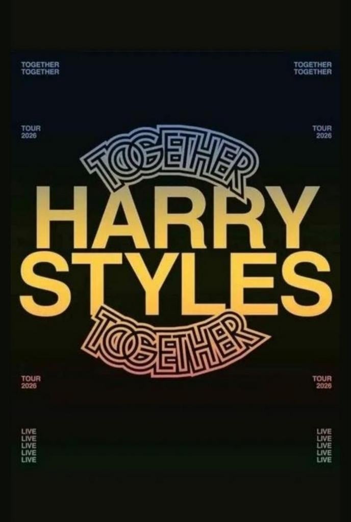 Harry styles tickets 20 mei!, Drie personen of meer