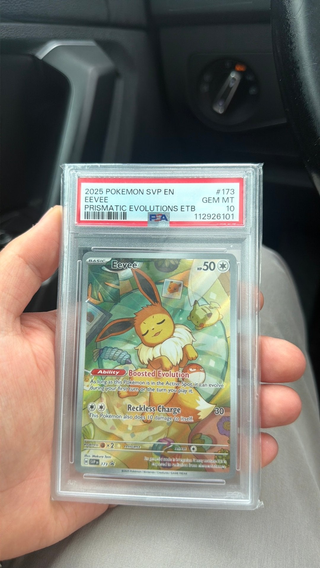 Prismatic ETB Promo Eevee PSA 10, Ophalen, Zo goed als nieuw