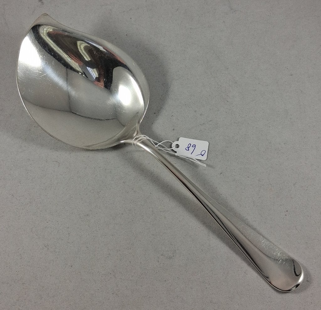 Zilveren vla lepel Hollands Glad 835 zilver, Ophalen of Verzenden, Zilver