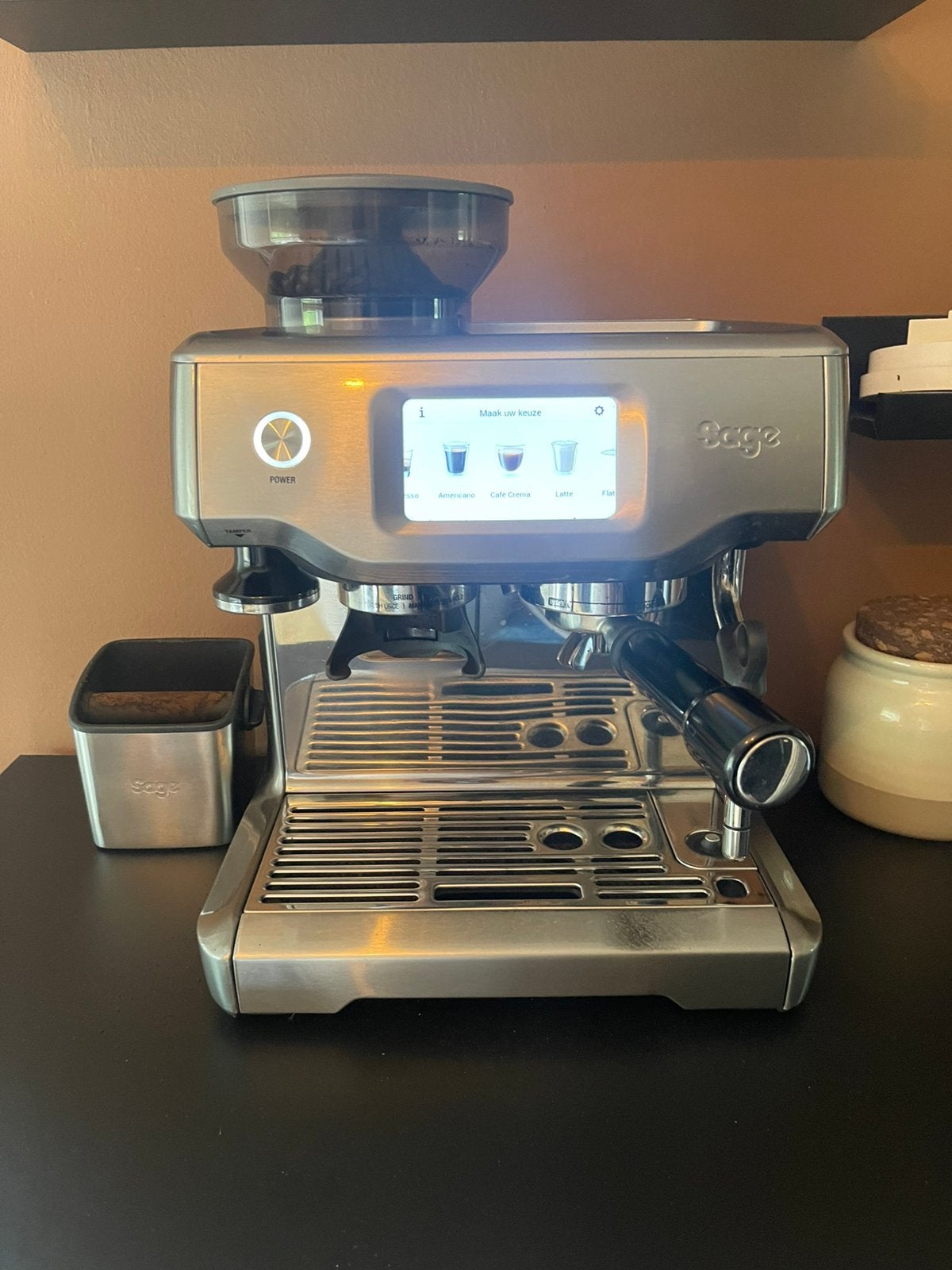 Sage barista touch, Ophalen, Zo goed als nieuw, Espresso apparaat
