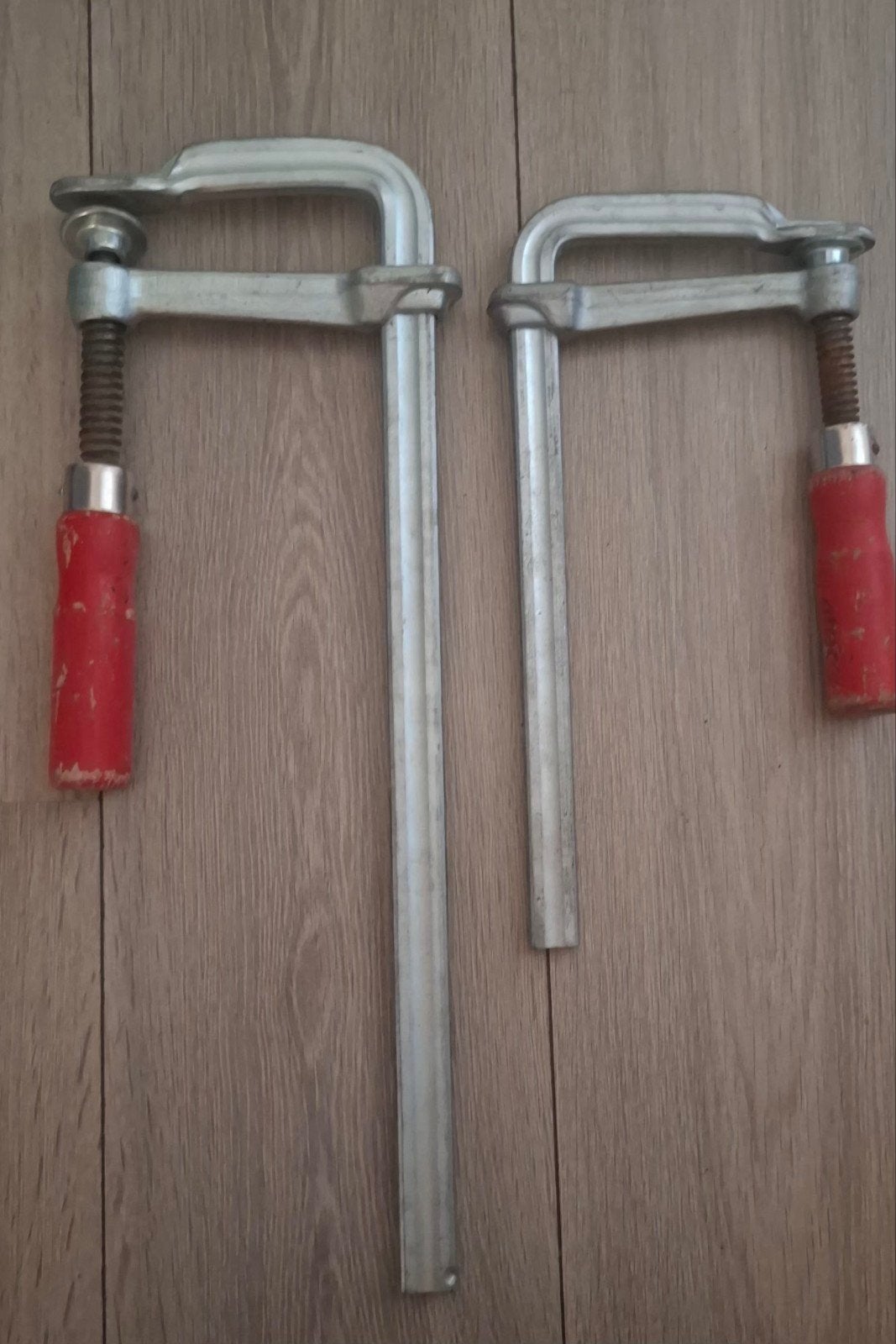 Set van 2 Bessey GTR tafelklemmen / geleiderailklemmen, Ophalen of Verzenden