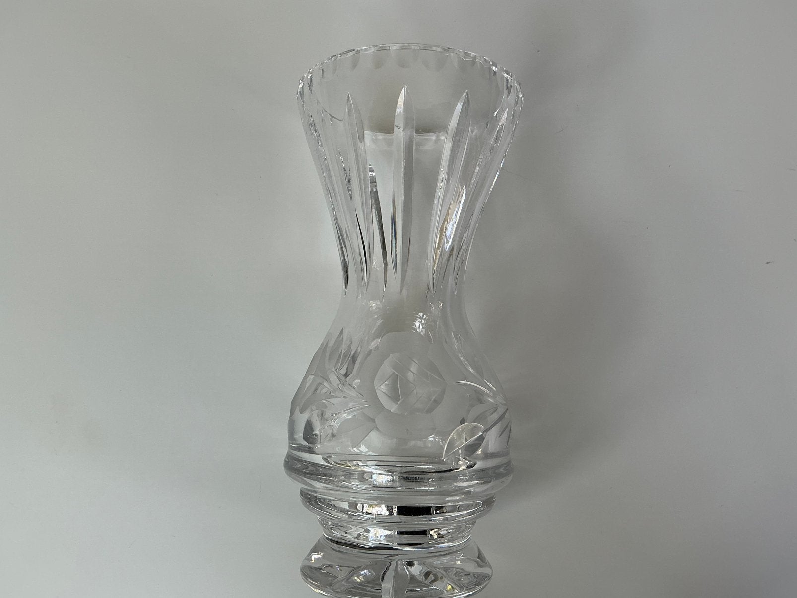 kristallen vaas 21 hg 10 br, Ophalen of Verzenden