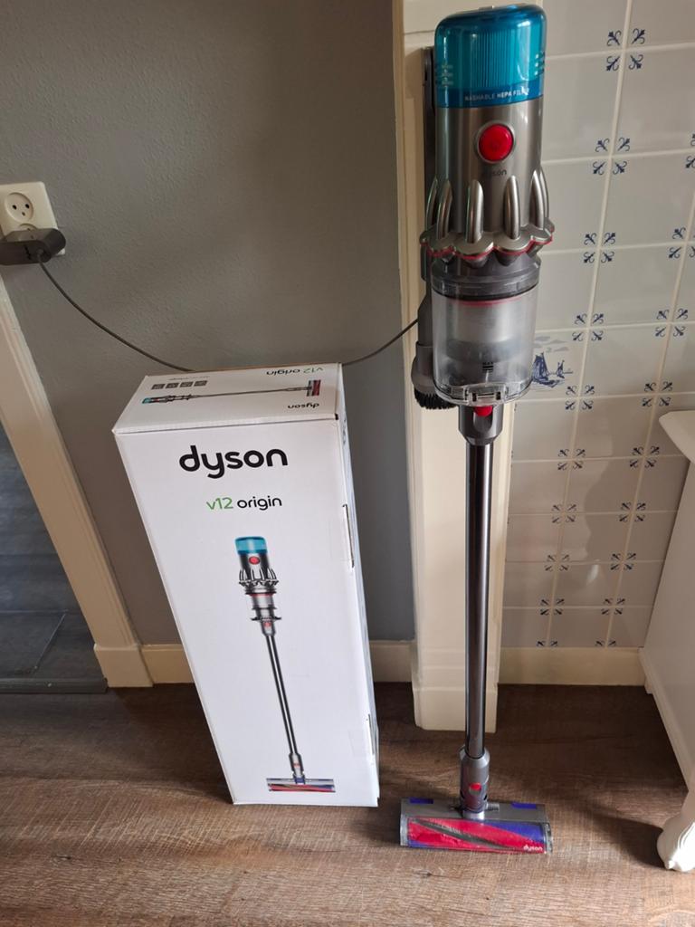 Dyson v12 origin te koop, Witgoed en Apparatuur, Stofzuigers, Ophalen, Gebruikt, Regelbare zuigkracht, Dyson