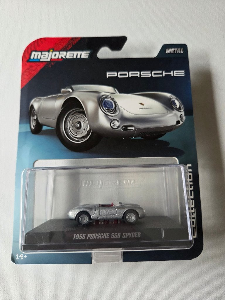 Majorette Porsche 550 Spyder, Hobby en Vrije tijd, Modelauto's | Overige schalen, Auto, Unknown, Nieuw, Ophalen of Verzenden