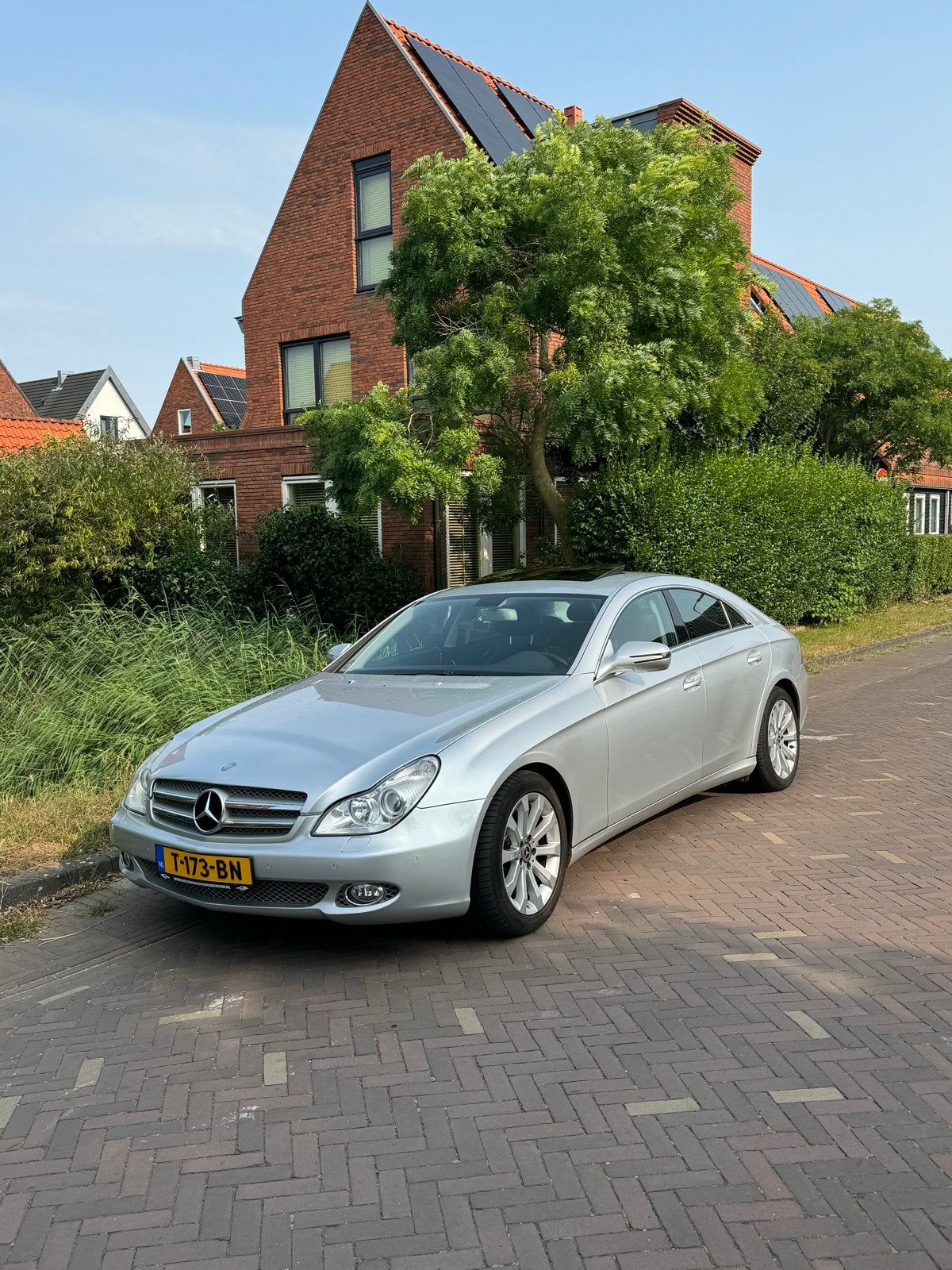 Mercedes-Benz CLS 3.0 Cls280 AUT 2010 Grijs, Auto's, Automaat, Euro 5, Achterwielaandrijving, Zwart