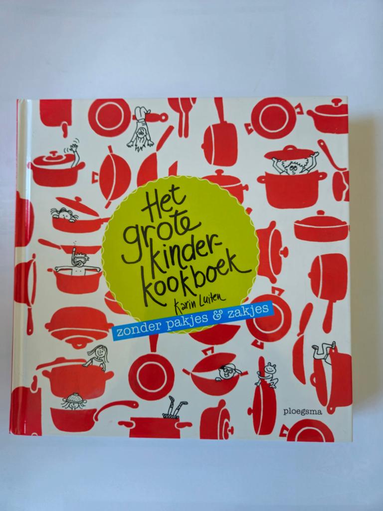 Karin Luiten - Het grote kinderkookboek, Ophalen of Verzenden, Zo goed als nieuw, Nederland en België