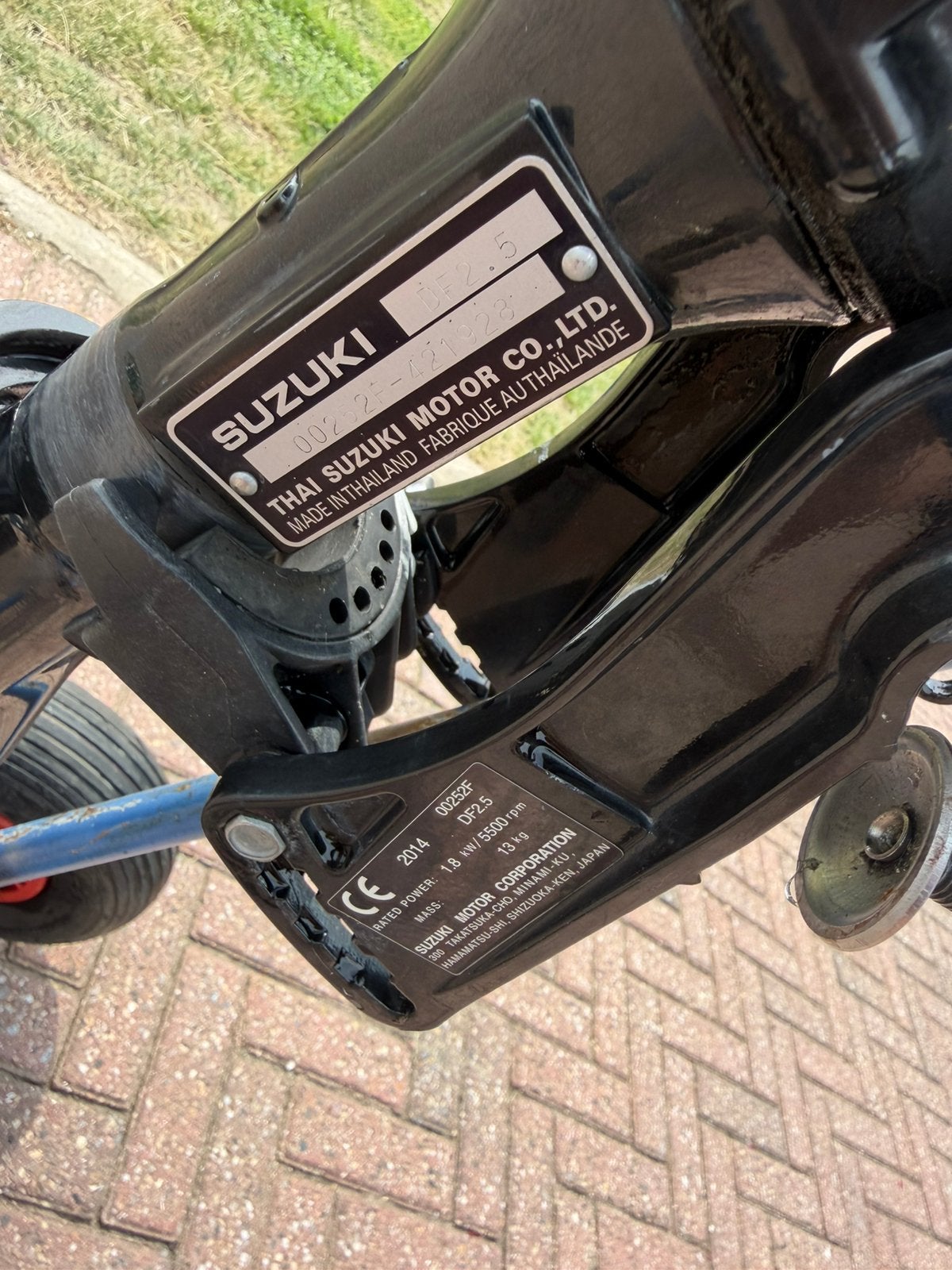 Suzuki 2.5pk 4 takt langstaart koopje € 299,-, Watersport en Boten, Ophalen, Zo goed als nieuw, Benzine, 10 tot 30 pk