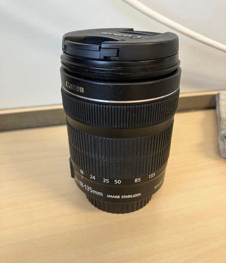 Canon EF-S 18-135mm f/3.5-5.6 IS STM. €200., Audio, Tv en Foto, Ophalen of Verzenden, Zo goed als nieuw, Standaardlens