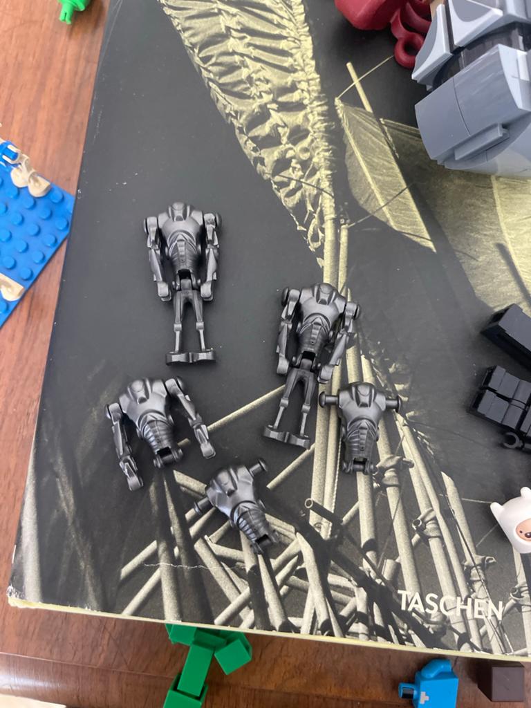 Lego Star Wars Battle Droids, Ophalen of Verzenden, Zo goed als nieuw, Overige merken